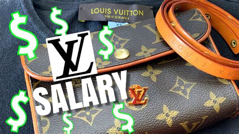 louis vuitton employee salary|Louis Vuitton model salary.